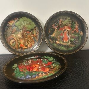 Decorative Plates Russian Legends, 1988 Russian Legends, 1988 Bradex Russian